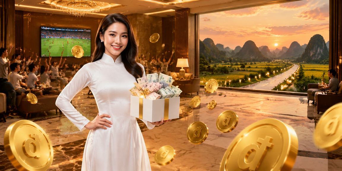 Người dùng Ninh Bình trong trang phục áo dài theo dõi tỷ lệ cá cược casino trực tuyến